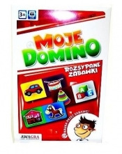 Układanka domino. Rozsypane zabawki - Praca zbiorowa