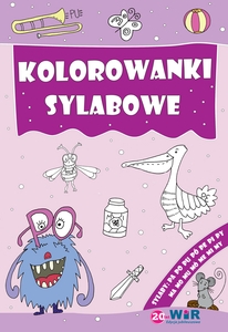 Kolorowanki sylabowe - Sylaby ze spółgłoskami P i M