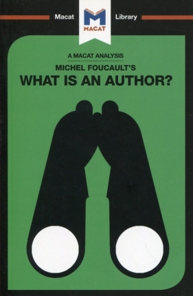 Michel Foucault's What is an Author?