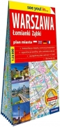 Plastic map Warszawa, Łomianki, Ząbki mapa - Opracowanie zbiorowe