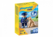 Figurki 1.2.3 70408 Policjant z psem (70408)