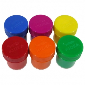 Farby plakatowe Kidea, 12 kolorów x 20ml (DRF-17935)