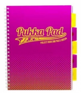Project Book Fusion A4/100K kratka róż (3szt)