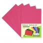 Tektura A4 falista ciemnoróżowa 5szt