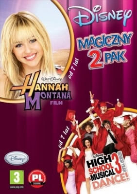 Disney Magiczny 2pak High School Musical 3: Senior Dance + Hannah Montana Film