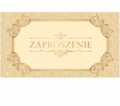 Zaproszenia Style nr 08 (opakowanie 10 szt)