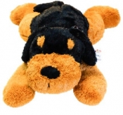 Maskotka Piesek Leon czarno -brązowy 80 cm (5057b)