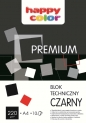 Blok techniczny A4/10 - czarny 220g/m2