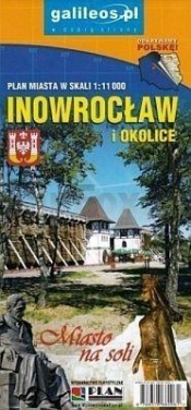 Mapa - Inowrocław i okolice 1:11 000 - Opracowanie zbiorowe