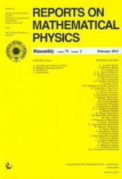 Reports on Mathematical Physics 71/1/2013