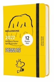 Kalendarz 2022 dzienny 12MP Peanuts, żółty