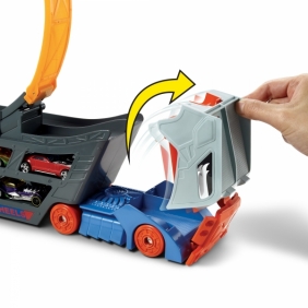 Hot Wheels: Ciężarówka z pętlą + samochodzik
