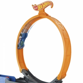 Hot Wheels: Ciężarówka z pętlą + samochodzik