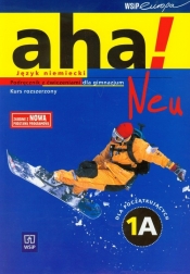 Aha! Neu 1A Podręcznik z ćwiczeniami dla początkujących + 2CD Kurs rozszerzony