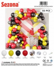 Balony 83szt