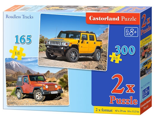 Puzzle Samochody terenowe 165 i 300 2w1 (021086)
