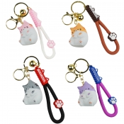 Breloczek z zawieszką - uroczy kotek, 1 szt.