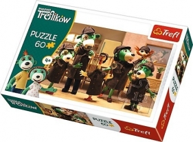 Puzzle 60 Rodzina Treflików Na tropie (17308)