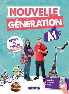 Generation A1 Nouvelle podręcznik + ćwiczenia + zawartość online - Giachino Luca, Baracco Carla