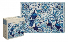 Interdruk, Puzzle 500: Art on Tiles 1 - Blue Tucans