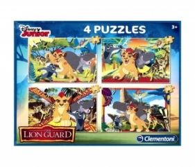 Puzzle 2x20+2x60 Król Lew - Lwia Straż (07608)