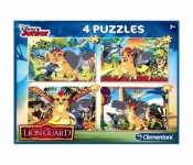Puzzle 2x20+2x60 Król Lew - Lwia Straż (07608)