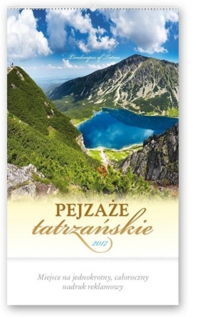 Kalendarz 2017 RW 08 Pejzaże tatrzańskie