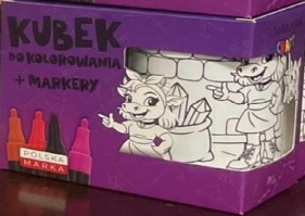 Kubek do malowania z markerami panimuu