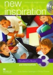 New Inspiration 3 student's book with CD - Garton-Sprenger Judy, Prowse Philip