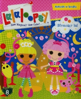 Lalaloopsy 8 Błyszczący bal + naklejki