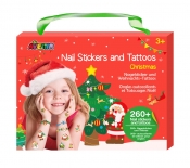Naklejki na paznokcie i tatuaże - Christmas (NA218208)