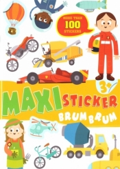 Maxi sticker brum brum - Praca zbiorowa