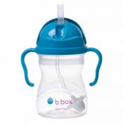 b.box Bidon ze słomką 240 ml, kobaltowy (BB00508)