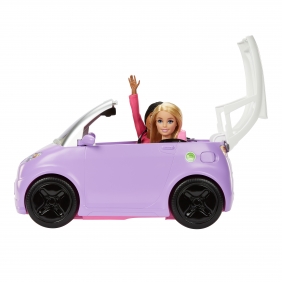 Lalka Barbie + Samochód "elektryczny" (HJV36)