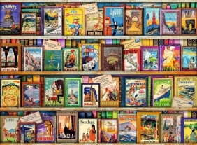 Ravensburger, Puzzle 500: Vintage - Pocztówki (12000508)