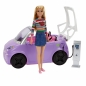 Lalka Barbie + Samochód "elektryczny" (HJV36)