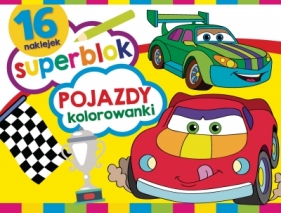 Superblok. Pojazdy Kolorowanki - Opracowanie zbiorowe