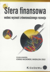 Strefa finansowa wobec wyzwań zrównoważonego rozwoju