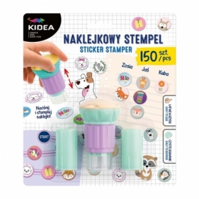 Naklejkowy stempel KIDEA