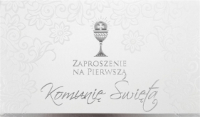 Zaproszenie Komunia ZP-12 (10szt.)