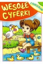 Wesołe cyferki z naklejkami 501