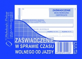 ZASW.W SPR/CZASU WOLN OD.813-5 - Michalczyk i Prokop