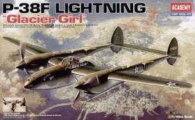 Model do sklejania P-38F Lighting Glacier Girl 1/48 (12208)