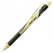 Długopis Top Tek RT Gold niebieski (12szt) UNI-MAX