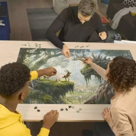 Ravensburger, Puzzle 3000: Przebudzenie Leśnego Smoka (12000808)