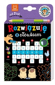 Rozwiązuję z ołówkiem. Łamigłówki z tygrysem. Od 7 lat - Beata Karlik