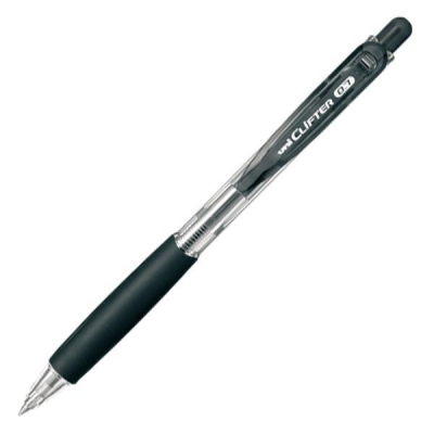 Długopis z wymiennym wkładem Uni SN-118 czarny