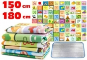 Mata na podłogę dywan dla malucha pianka literki 150x180