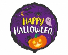 Balon foliowy Happy Halloween 48cm