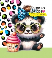 Kolorowanka 140x140 Panda